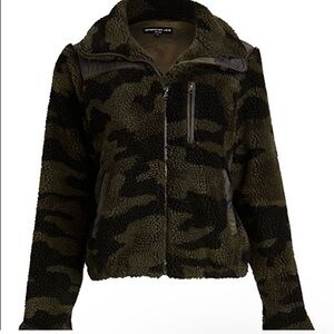 Generation Love Camouflage Teddy Jacket